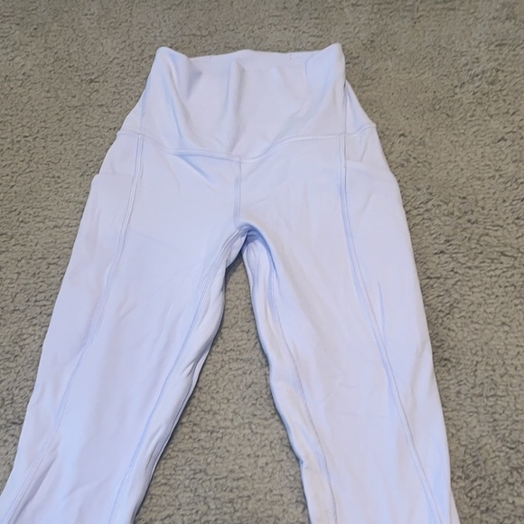 Lululemon double Align High-Rise Pant with Pockets 25"
Pastel Blue size 2 - Picture 3 of 9